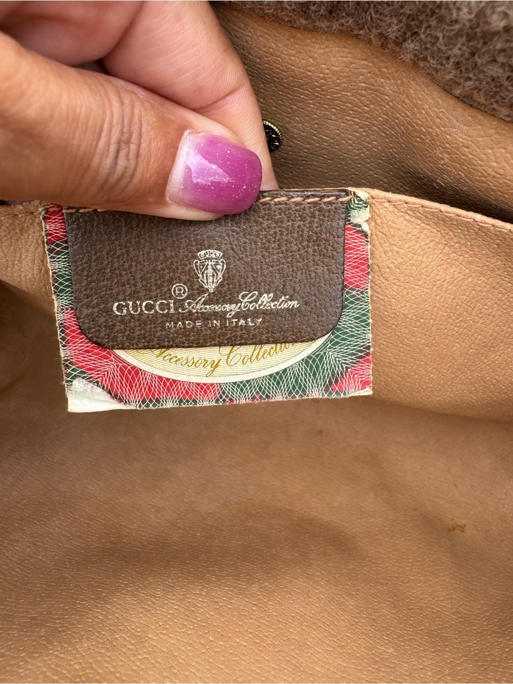Gucci Vintage 1980s GG Supreme Monogram Clutch Portfolio Web Stripe Italy - Picture 9 of 13